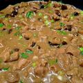 SzeltnerZita Cooksnap-ja, amikor elkészítette a(z) Illatos - gombás csirkecombok receptet.