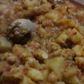 El cooksnap de Vivian Weber cuando hizo Pollo Guisado.