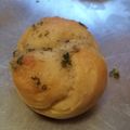 Deb Snider's cooksnap of when they made Garlic knots.