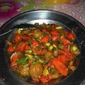 Cooksnap dari Dewi CeMuffy untuk resep Tumis Sosis Tahu Pedas Manis