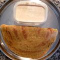 Riddhi Tayal's cooksnap of when they made Dosa.