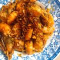 Cooksnap của Ngọc Thảo khi họ làm theo món Tôm Hoàng Kim (tôm sốt trứng muối)