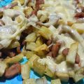 El cooksnap de Jarlan Romero Lambis cuando hizo Salchipapa costeño en Airfryer.