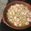 El cooksnap de Maria José Atienza Ibañezbraniff47ab cuando hizo Gambas al ajillo.