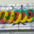 Cooksnap dari Widia "Ummu Nisa" untuk resep Rainbow Steam Roll Cake