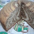 El cooksnap de Vale Pereyra cuando hizo Torta Cebra.