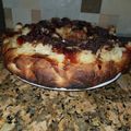 El cooksnap de Mariana Mattio cuando hizo Rosca de Pascua.