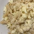 El cooksnap de Ivanna Antonella Rojas cuando hizo Fideos con coliflor.
