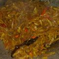 Cooksnap dari Ratih Purjatiningrum untuk resep Tumis Pepaya Muda Pedas Manis