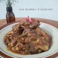 Cooksnap dari Ummu Ruqayyah untuk resep Daging Bumbu Cigading