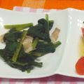 Iris77☆彡☆彡's cooksnap of when they made ほうれん草のベーコンバター炒め.