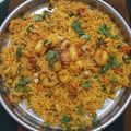 Hetal Siddhpura's cooksnap of when they made હર્બ પનીર વેજ પુલાવ (Herb Paneer Veg Pulao Recipe in Gujarati).
