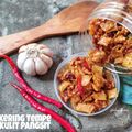 Cooksnap dari Lailazegaff untuk resep Kering Tempe Kulit Pangsit (TIPS anti melempem): Ide Stok Puasa