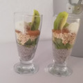 El cooksnap de mariajosemaria100 cuando hizo Chía pudding coco-kiwi.