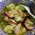 El cooksnap de Alonso Vargas cuando hizo 🦐Camarones agua Chile🍷🍽.