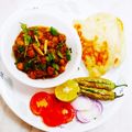 Geeta Godhiwala's cooksnap of when they made Amritsari chole bhature.