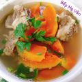 Cooksnap của Phan Bao Van khi họ làm theo món Canh sườn bí đỏ