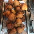 El cooksnap de pitufina cuando hizo Riquísimos buñuelos con pasas.