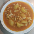 El cooksnap de Pepe López cuando hizo Garbanzos con chocos y patatas.