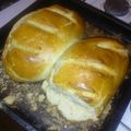 El cooksnap de Vane Resch cuando hizo Pan casero.