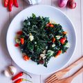 Cooksnap dari Kiki Rizqi Andini untuk resep 129. Tumis Daun Singkong