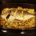El cooksnap de Charlie Alonso cuando hizo Dorada al horno.