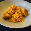 El cooksnap de CocinarParaCuatro cuando hizo Arroz con pollo al curry.