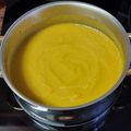 El cooksnap de Charo cuando hizo Crema detox de calabaza, calabacín y espárragos trigueros.