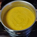 El cooksnap de Charo cuando hizo Crema detox de calabaza, calabacín y espárragos trigueros.