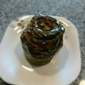 El cooksnap de mcm2103 cuando hizo Pimientos rellenos de quinoa y verduras.
