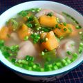 Cooksnap của Kim Dung . khi họ làm theo món Canh Bí Đỏ Nấu Giò Heo