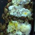 El cooksnap de Veronica cuando hizo Berenjenas a la plancheta.