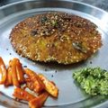 Harsha Ben Sureliya's cooksnap of when they made હાંડવો.