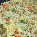 Bushra Mazhar's cooksnap of when they made Egg fried rice.