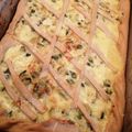 El cooksnap de Cecilia Arrúa cuando hizo Tarta de zapallitos.