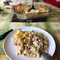 El cooksnap de Jara Loureiro cuando hizo Coliflor a la carbonara con leche de coco y curry.