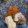 El cooksnap de Carmen Morel cuando hizo Hamburguesas de espinaca y pollo.