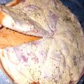 El cooksnap de Karina Flores Varela cuando hizo Pizza batida a mano.