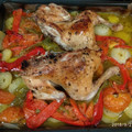 El cooksnap de Adrian Collado cuando hizo Pollo al horno con patatas.