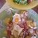 El cooksnap de Belén Mira Jiménez cuando hizo Sartén de patatas, huevos y salchichas con queso mozarella.