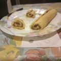 El cooksnap de Ángeles cuando hizo Pionono.