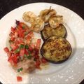 El cooksnap de sandrai64 cuando hizo Atun, gambas y verduras grilladas.
