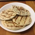 T Nguyen's cooksnap of when they made Light and Puffy Homemade Naan Bread in a Pan.