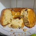 El cooksnap de Karen Hernandez-Celestin cuando hizo Queque de manzana.