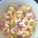 El cooksnap de Andrea Bernal cuando hizo Ensalada de piña, queso y jamón.