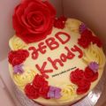 hafsycakes nd more's cooksnap of when they made Pink ombré cake.