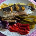 El cooksnap de Mari Carmen cuando hizo Escalivada tradicional.