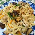 Andrea Yang 的 日式雞肉烏龍炒麵 cooksnap