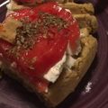 El cooksnap de natalia cuando hizo 🧇Waffles salados veganos🧇.