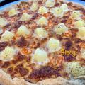 Cooksnap από Stacy! στη συνταγή Πίτσα με ανανά - Το νανανία μου! (Hawaiian)